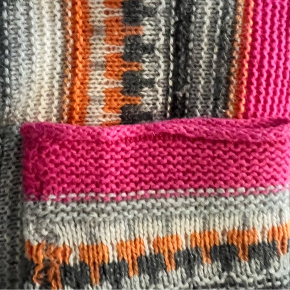 C by Bloomingdale’s Striped Pastel Crewneck - Picture 3 of 3